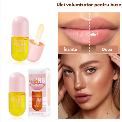 Uleiul natural Kristen Leanne pentru buze cu volum